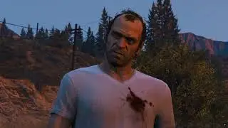GTA 5 Last mission (+ a bit of the credits)