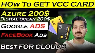 how to get virtual card | best for azure 200$ trail | best for facebook ads and google ads