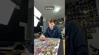 Artists after finishing an artwork😭😂
