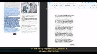 How to Copy  from PDF Without Weird Line Breaks