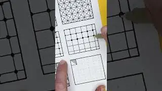 Easy Geometric Zen Doodle Pattern Idea (II)