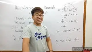 Multiplication of Monomials by Polynomials