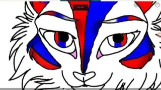 Кошка Россия. Как россия выглядит в виде кошки.