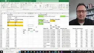 Hypothesis Test Simulation in Excel
