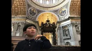 Vatican City  St. Peter's Basilica | Walk up the dome of St. Peter's Basilica | Jezza Yang | 2019