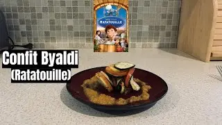 HOW TO MAKE RATATOUILLE (CONFIT BYALDI) FROM RATATOUILLE!