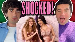 ITALIANS React 🇮🇹 Shakira, Cardi B - Puntería (Official Video)