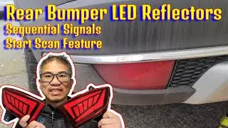 How to install Rear Bumper Sequential LED Reflectors