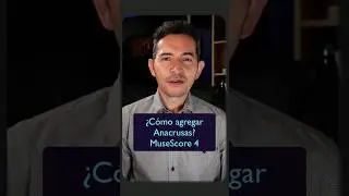Cómo crear anacrusa en MuseScore 4