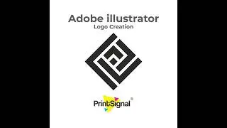 Logo Design Tutorial in Adobe illustrator for Beginners | Learn Graphic Design | #PrintSignal