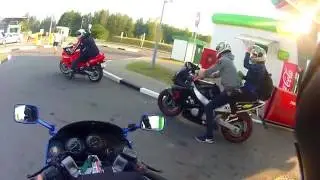 [Покатушки #2] Honda CBR919RR,Honda CBR600F4,Kawasaki ZZR600, Suzuki GSX600F,Yamaha YZF600R