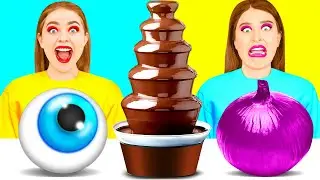 Шоколадное фондю Челлендж #3 | Шоколадный Фонтан от BaRaDa Challenge