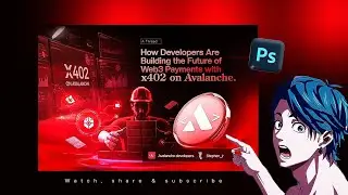 How to create a web 3 design on Photoshop | Practical steps explained! 