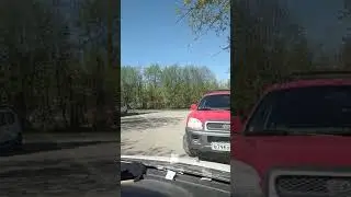 Утро ....вид из автомобиля