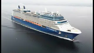 Celebrity Silhouette inbound on the Clyde