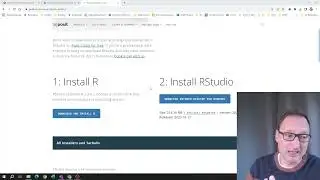 R and RStudio Installation