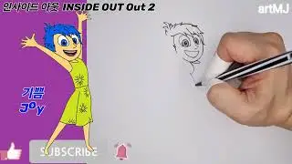 How To Draw Joy From Inside Out 2 #how_to_draw #drawing #Joy #inside_out_2 #Disney_drawing