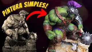 Pintando Impressão 3D, Hulk Gladiador