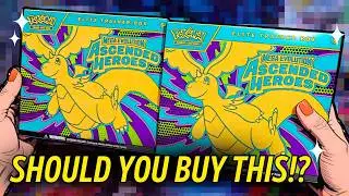 Is Ascended Heroes Worth Opening??!! Pokemon Unboxing