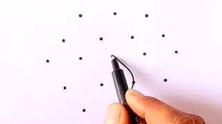 अब फेस्टिवल रंगोली बनाना हुआ आसान //5*3 dots easy simple Muggulu//Latest Kolam// Creative Rangoli//