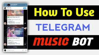 How to Use Telegram Music Bot | Telegram Par Gaane Kaise Bajaye 🎶 (Full Guide)