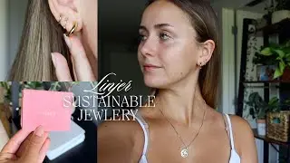 Sustainable Jewlery Review | Linjer | Minimalistic & Simple