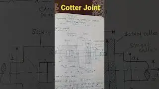 Cotter Joint #shorts #mechanicalengineering #technology #engineer #viral #engineering  #mechanical