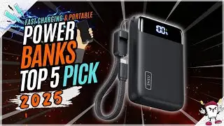 Top 5 Best Power Banks in 2025 🔋 Fast Charging & Portable Chargers for All Devices #powerbank