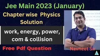 A body of mass 1 kg collides head on elastically with a stationary body || pyq for jee mains 2023