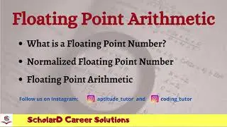 Numerical Computing | Floating Point Arithmetic | BCA | MCA 
