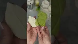 Быстрый способ создания реалистичных листьев из фоамирана