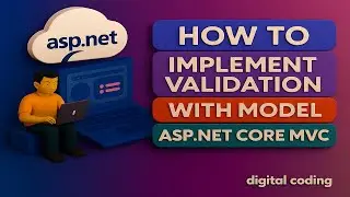 How to use validation with model in MVC Core 6||Client-Side Validation||Client&Server SideValidation
