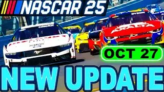 NASCAR 25 Update Oct 27 Patc FIXES EVERYTHING! (Breakdown – Multiplayer, Career, & H-Shifter!)