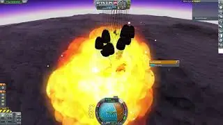 Прикол с ровером в космосе ksp