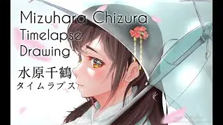 I Drew Mizuhara from Rent a Girlfriend 『Timelapse Drawing』