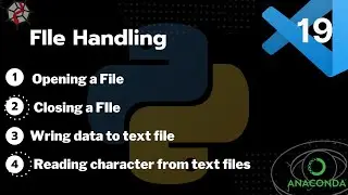 Python File Handling | Read File |Write to file| Close file |Modes| Learn Python Programming[Hindi]