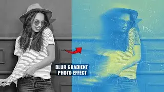 Aesthetic Motion Blur Effect in Photoshop l Photoshop Tutorial