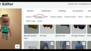ROBLOX How to Change Roblox Skin Color on PC/Mobile! - Change Head Skin Tone in Roblox Guide