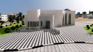 [Fuzor 4D]4D Animation of the largest 3D printing building in the world
