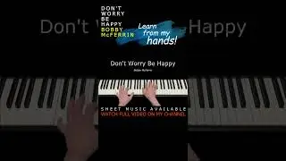 Don't Worry Be Happy #BobbyMcFerrin #pianoarrangement #sheetmusic