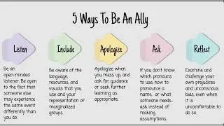 Intro to Allyship Course