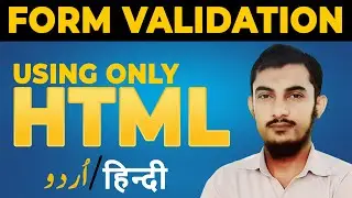 HTML Pattern | Form Validation Using HTML | HTML Form Validation With Pattern | Rahber Academy