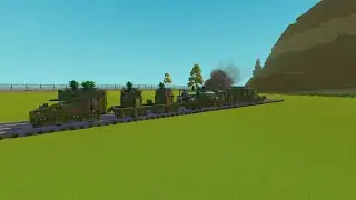 БРОНЕПОЕЗД В SCRAP MECHANIC