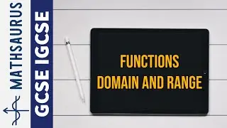 Domain and range of a function