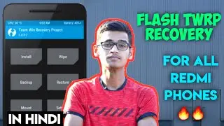 Install Official TWRP Recovery on POCO F1 🔥 |  Without Data Loose | Install TWRP in any Redmi Device