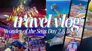 Cruise Vlog⚓️ | We ZIP LINED‼️| Nasty Food? 🤢| + IT SNOWED ❄️