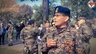 Hispanic United Veterans en El Desfile de la Hispanidad en Bergenline New Jersey 2022