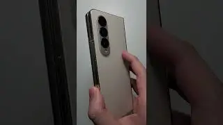 Samsung Galaxy Z Fold 4 Unboxing! (Beige) (YouTube #Shorts)