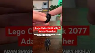 Attempting A PERFECT Lego Cyberpunk 2077 Adam Smasher 