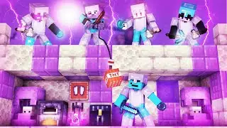 MIECKI vs 4 ŁOWCÓW - FINAŁ (minecraft manhunt)